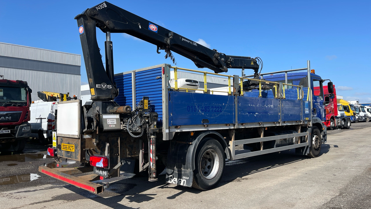Man TGM 18.250 - Platós teherautó: 4 kép. Man TGM 18.250 - Platós teherautó: 4 kép.