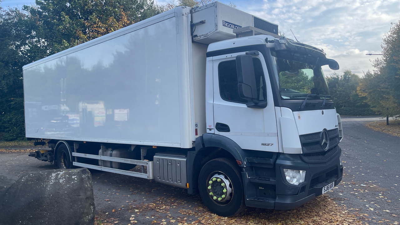 Hűtős teherautó Mercedes-Benz Antos 1827: 1 kép.