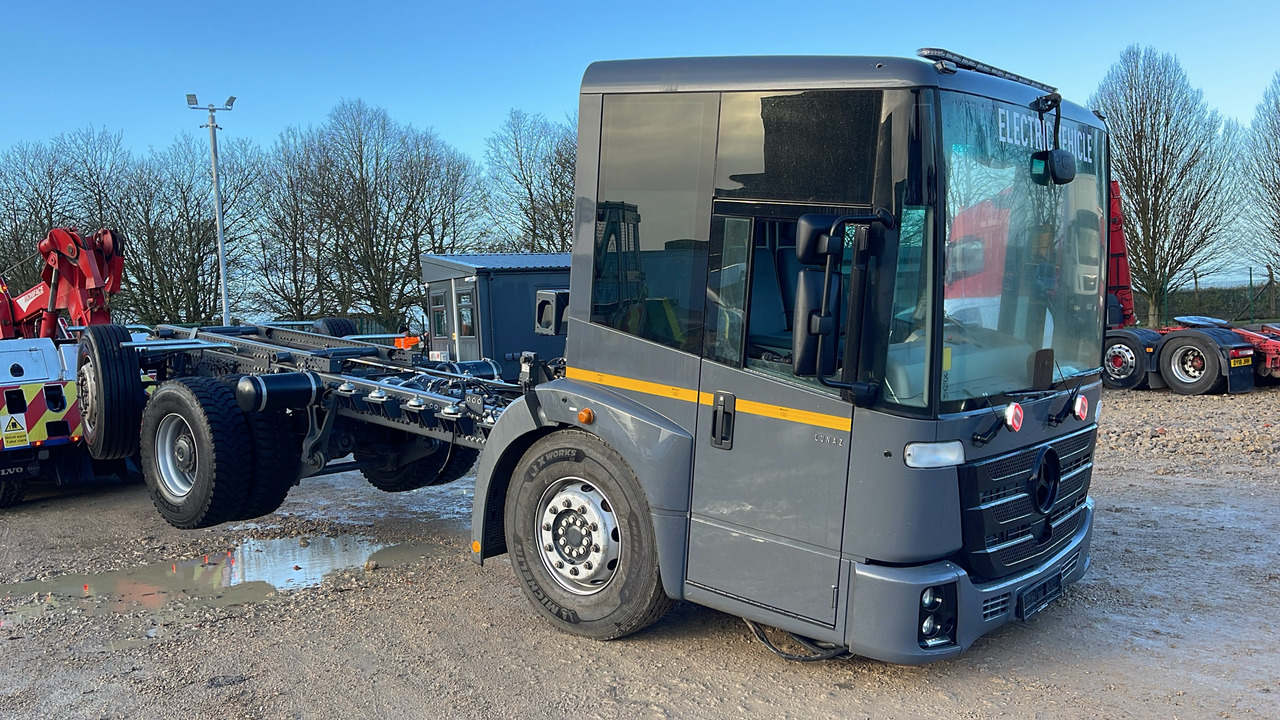 Mercedes-Benz Econic - Alvaz teherautó, Elektromos teherautó: 1 kép. Mercedes-Benz Econic - Alvaz teherautó, Elektromos teherautó: 1 kép.