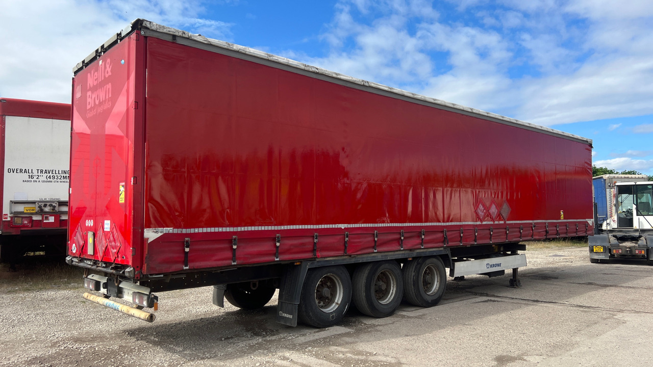 KRONE CURTAINSIDE EUROLINER - Pótkocsi: 5 kép. KRONE CURTAINSIDE EUROLINER - Pótkocsi: 5 kép.