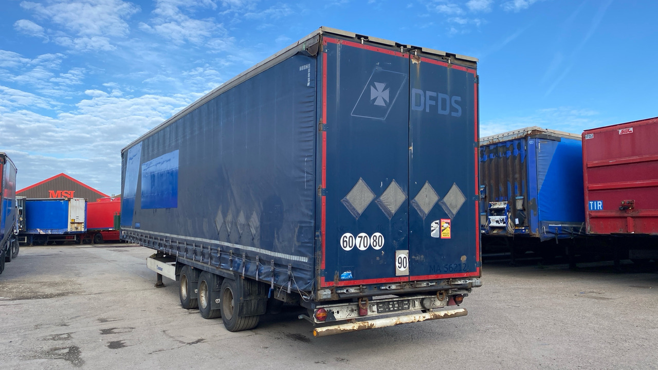 KRONE CURTAINSIDE MEGA EUROLINER - Pótkocsi: 4 kép. KRONE CURTAINSIDE MEGA EUROLINER - Pótkocsi: 4 kép.
