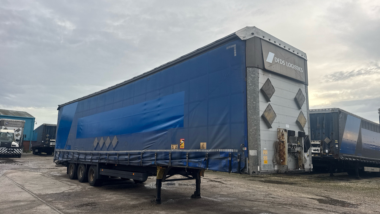 SCHMITZ CURTAINSIDE MEGA EUROLINER - Pótkocsi: 2 kép. SCHMITZ CURTAINSIDE MEGA EUROLINER - Pótkocsi: 2 kép.