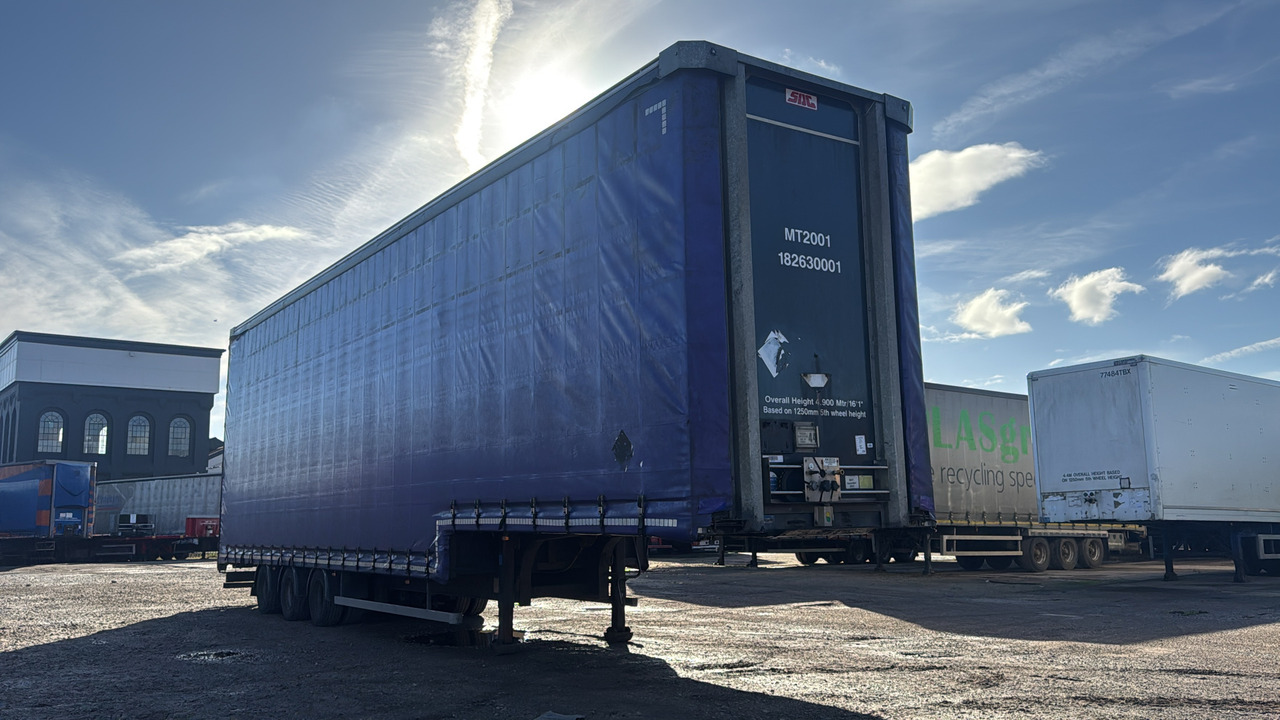 SDC CURTAINSIDE DOUBLE DECK STEPRAME - Pótkocsi: 1 kép. SDC CURTAINSIDE DOUBLE DECK STEPRAME - Pótkocsi: 1 kép.