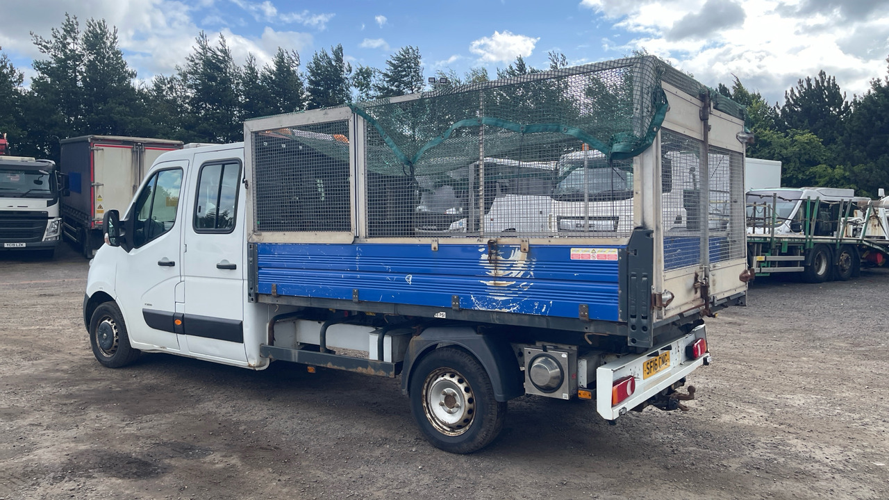 Vauxhall Movano 2.3 CDTI BiTurbo ecoFLEX H1 Crew Cab Tipper 136ps - Billenőplatós kisteherautó: 3 kép. Vauxhall Movano 2.3 CDTI BiTurbo ecoFLEX H1 Crew Cab Tipper 136ps - Billenőplatós kisteherautó: 3 kép.