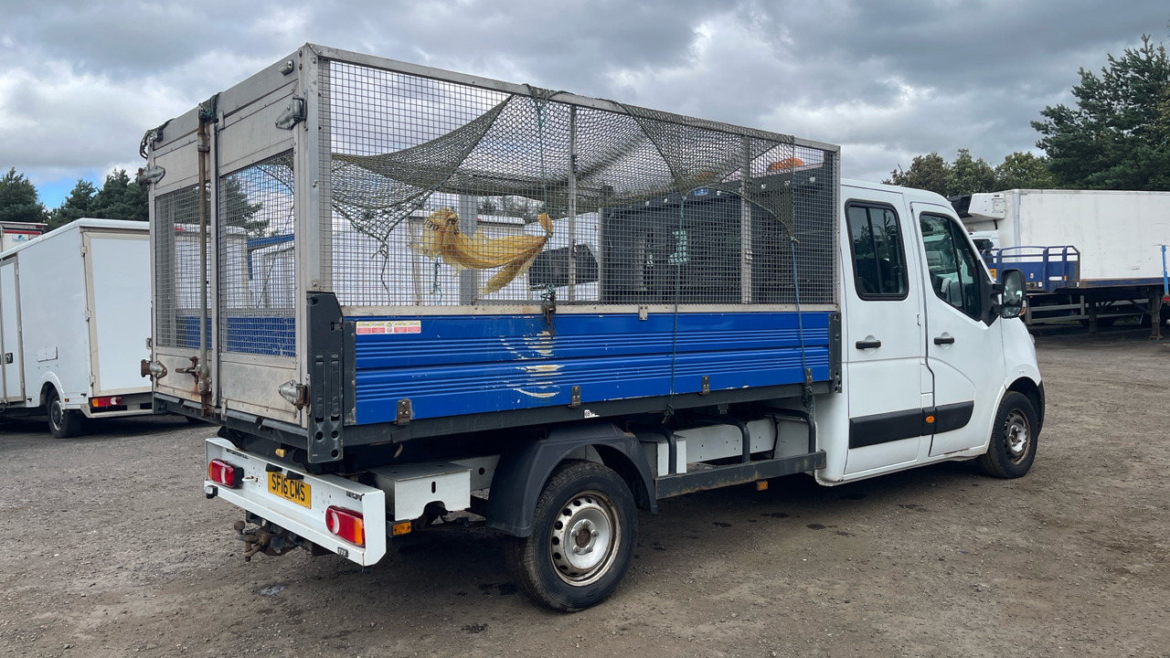 Vauxhall Movano 2.3 CDTI BiTurbo ecoFLEX H1 Crew Cab Tipper 136ps - Billenőplatós kisteherautó: 4 kép. Vauxhall Movano 2.3 CDTI BiTurbo ecoFLEX H1 Crew Cab Tipper 136ps - Billenőplatós kisteherautó: 4 kép.
