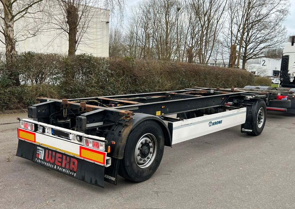 Pótkocsi cserefelépítményes Krone Rama BDF: 10 kép.