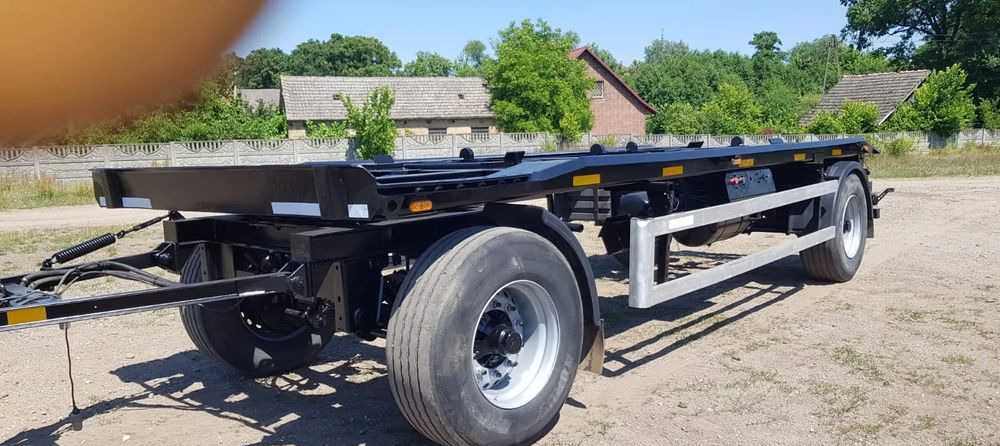 Meiller G18 EL5.0 do hakowca po remoncie kapitalnym - Multiliftes/ Konténerszállító pótkocsi: 1 kép. Meiller G18 EL5.0 do hakowca po remoncie kapitalnym - Multiliftes/ Konténerszállító pótkocsi: 1 kép.