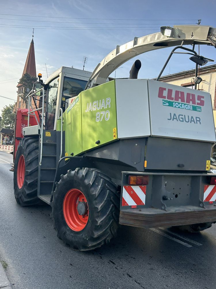 Önjáró szecskázógép Sieczkarnia Claas Jaguar 870 4x4 rok 2003 Mercedes stan super: 8 kép.