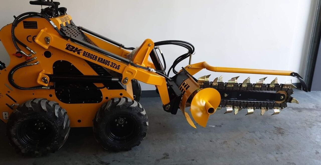 Új Mini homlokrakodó Berger Kraus Mini wheel loader 23KM Briggs 323S: 6 kép.