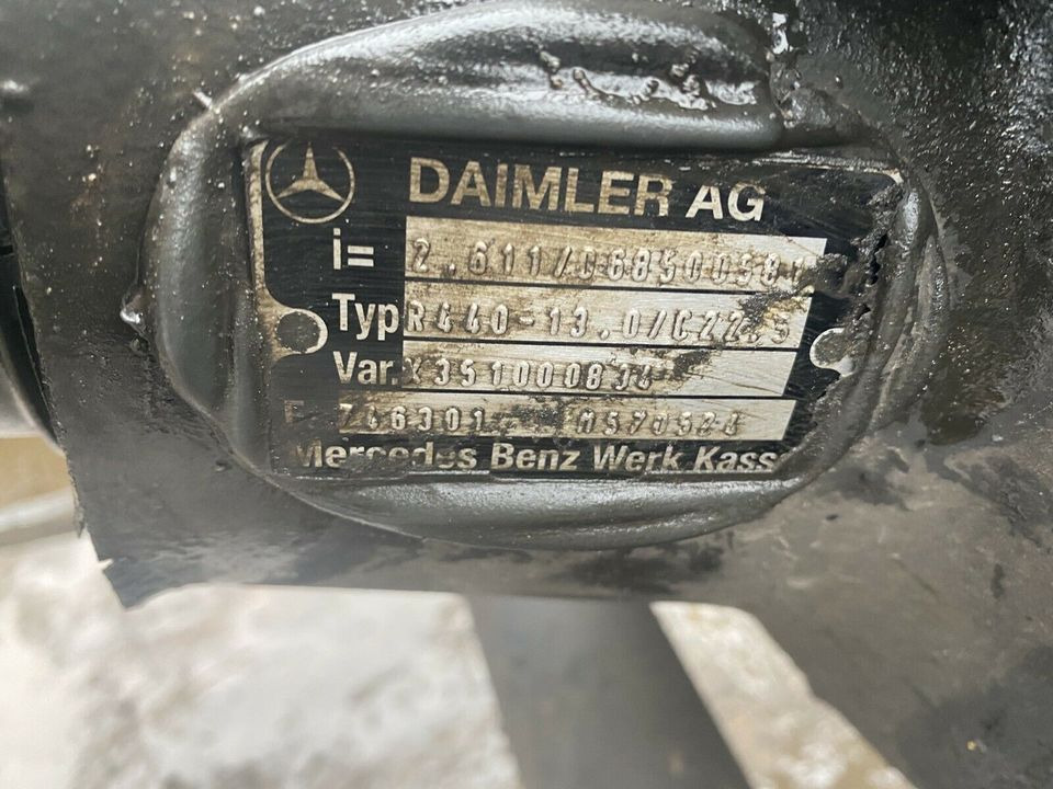 Hinterachse Mercedes Actros MP4 - Hátsó tengely - Teherautó: 5 kép. Hinterachse Mercedes Actros MP4 - Hátsó tengely - Teherautó: 5 kép.