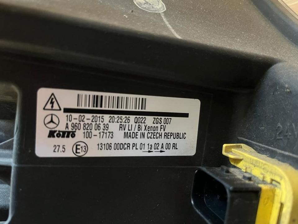 Mercedes Actros Bi Xenon Scheinwerfer Vorne Links A9608200639 - Fényszóró - Teherautó: 2 kép. Mercedes Actros Bi Xenon Scheinwerfer Vorne Links A9608200639 - Fényszóró - Teherautó: 2 kép.