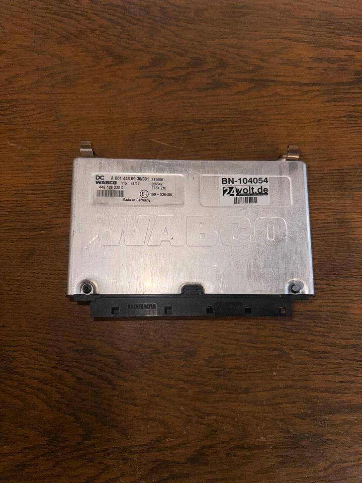 Mercedes Actros MP4 WABCO EBS Steuergerät A0014460936 - ECU - Teherautó: 2 kép. Mercedes Actros MP4 WABCO EBS Steuergerät A0014460936 - ECU - Teherautó: 2 kép.