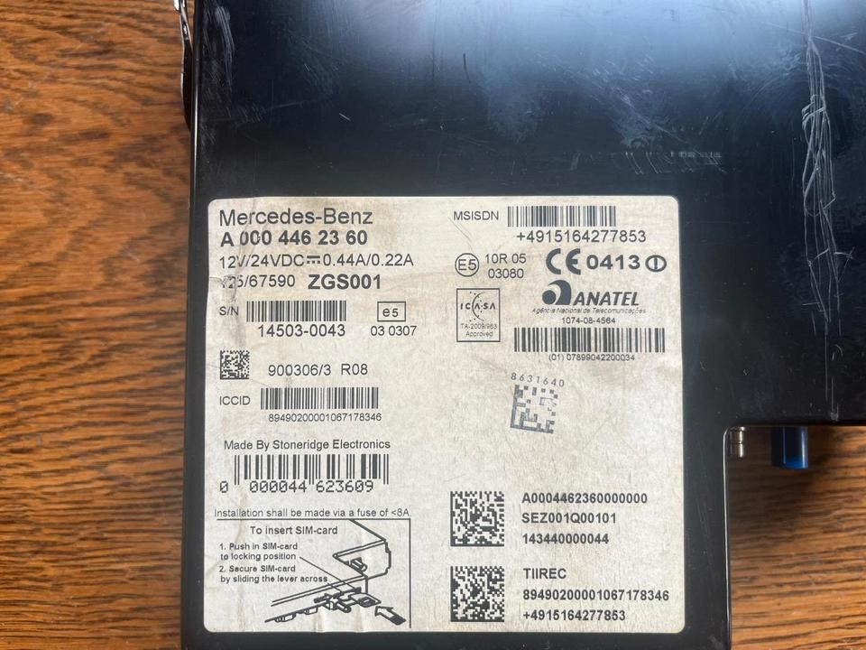 Mercedes-Benz Actros MP4 Tachograph FLEETBOARD A0004462360 - Tachográf - Teherautó: 2 kép. Mercedes-Benz Actros MP4 Tachograph FLEETBOARD A0004462360 - Tachográf - Teherautó: 2 kép.