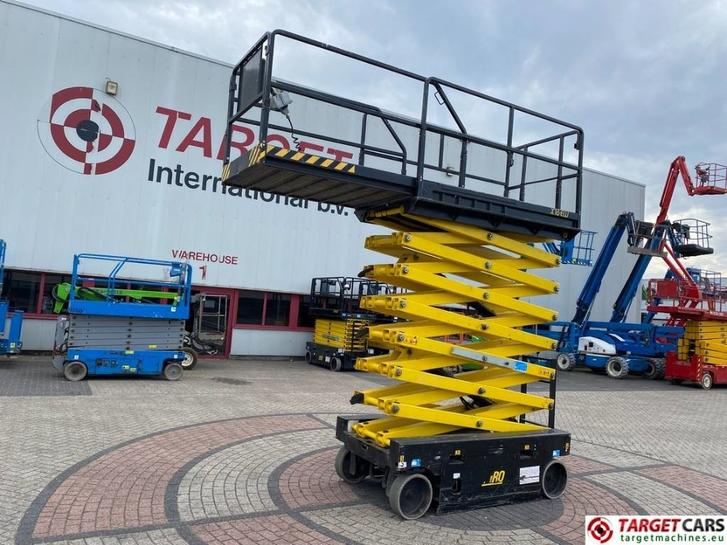 Ollós emelő Airo X16EW Electric Scissor X16 EW Work Lift 1590cm: 28 kép.