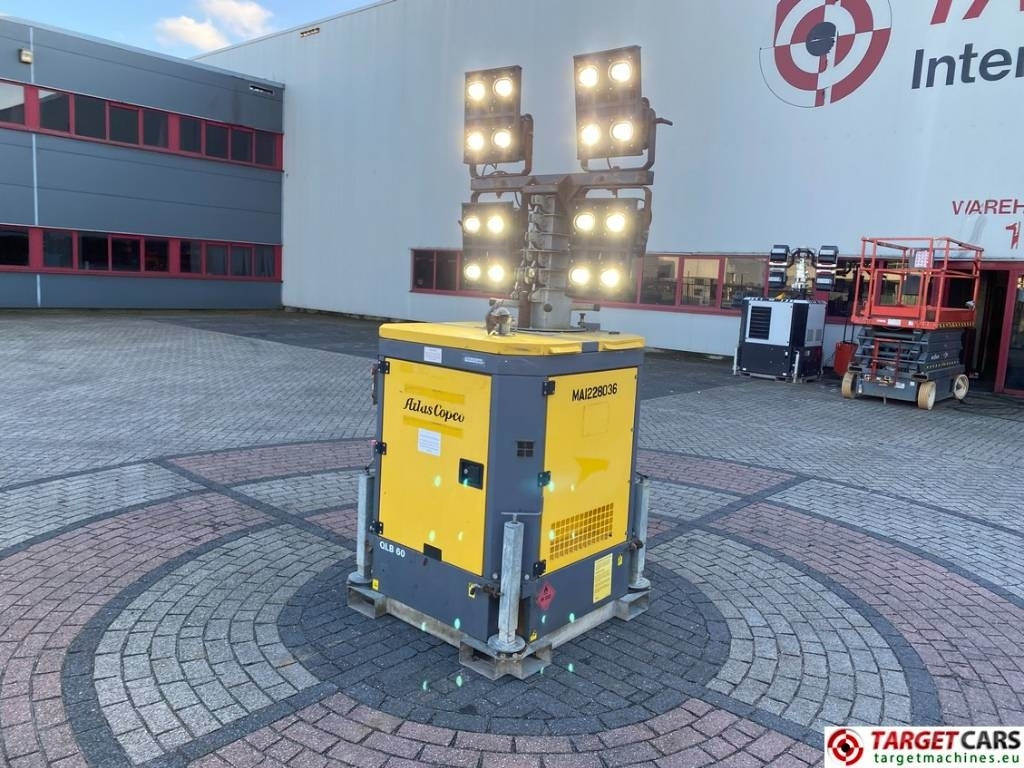 Atlas Copco QLB60 Tower Light 4x350W Led - Világító állvány: 4 kép. Atlas Copco QLB60 Tower Light 4x350W Led - Világító állvány: 4 kép.