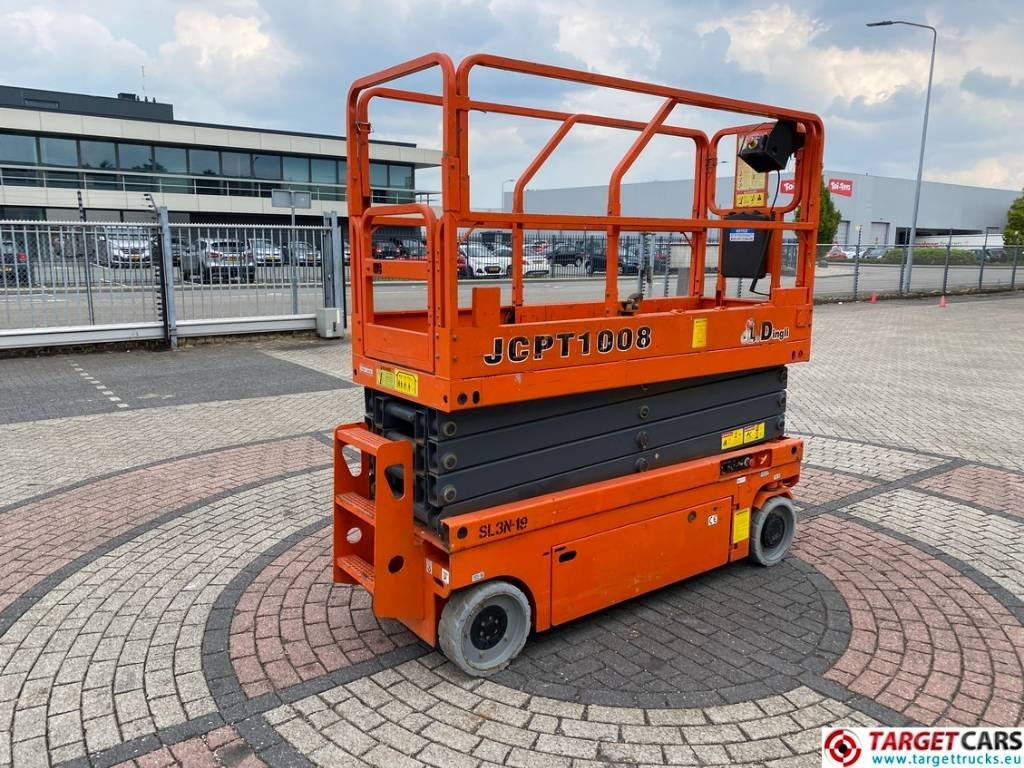 Dingli JCPT1008DC Electric Scissor Work Lift 1000cm - Ollós emelő: 3 kép. Dingli JCPT1008DC Electric Scissor Work Lift 1000cm - Ollós emelő: 3 kép.