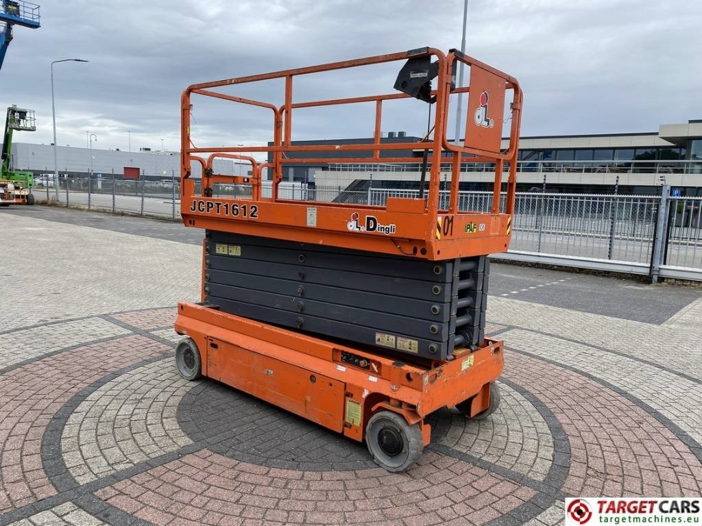 Dingli JCPT1612DC Electric Scissor Work Lift 1570cm - Ollós emelő: 2 kép. Dingli JCPT1612DC Electric Scissor Work Lift 1570cm - Ollós emelő: 2 kép.