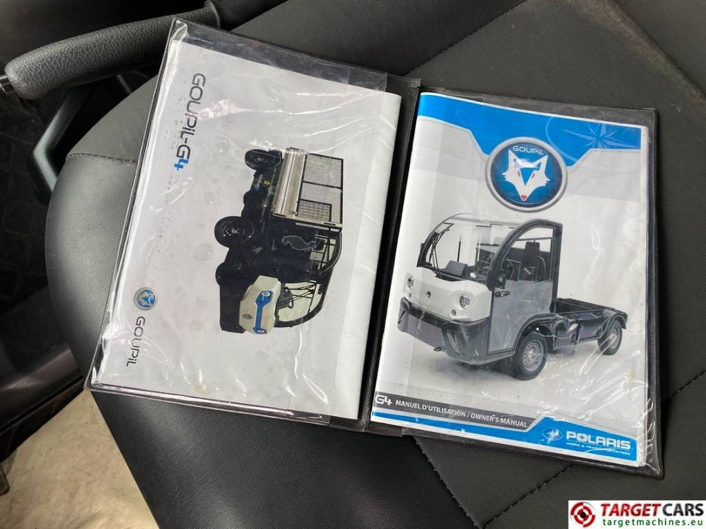 Dobozos kisteherautó, Elektromos kisteherautó Goupil G4 Electric UTV Closed Box Van: 17 kép.