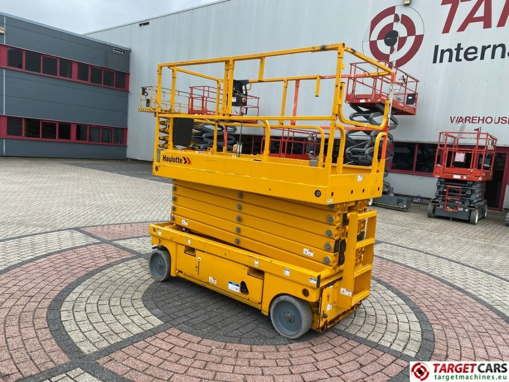 Haulotte Compact 14 Electric Scissor Work Lift 1385cm - Ollós emelő: 4 kép. Haulotte Compact 14 Electric Scissor Work Lift 1385cm - Ollós emelő: 4 kép.