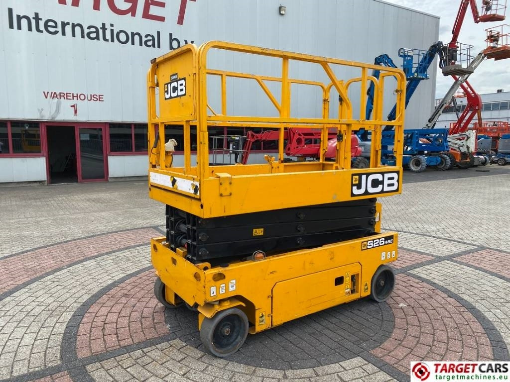 JCB S2646E Electric Scissor Work Lift 990cm - Ollós emelő: 1 kép. JCB S2646E Electric Scissor Work Lift 990cm - Ollós emelő: 1 kép.