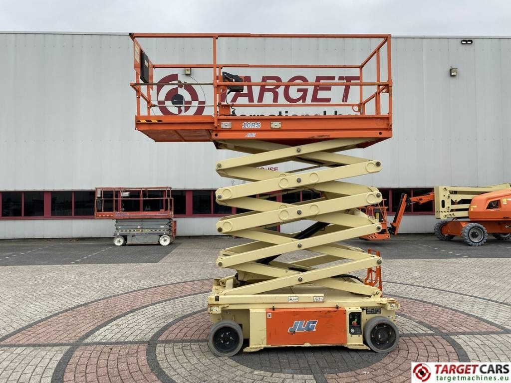 JLG 10RS Electric Scissor Work Lift 1175cm - Ollós emelő: 5 kép. JLG 10RS Electric Scissor Work Lift 1175cm - Ollós emelő: 5 kép.