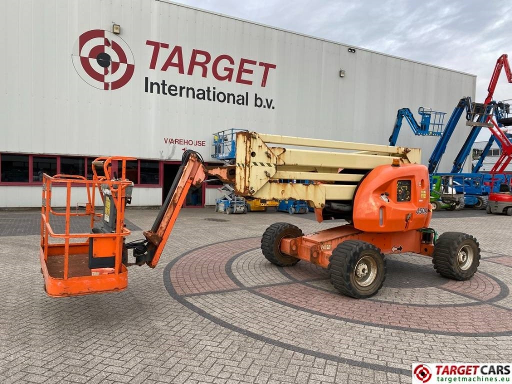JLG 450AJ Diesel 4x4 Articulated Boom Work Lift 1551cm - Személyemelő: 1 kép. JLG 450AJ Diesel 4x4 Articulated Boom Work Lift 1551cm - Személyemelő: 1 kép.