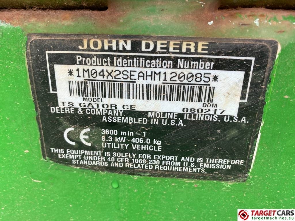 ATV/ Quad John Deere Gator TS Petrol UTV Utility: 19 kép.