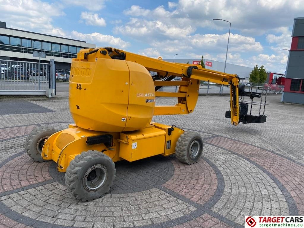 Manitou 170AETJL Electric Articulated Boom WorkLift 1690cm - Személyemelő: 3 kép. Manitou 170AETJL Electric Articulated Boom WorkLift 1690cm - Személyemelő: 3 kép.