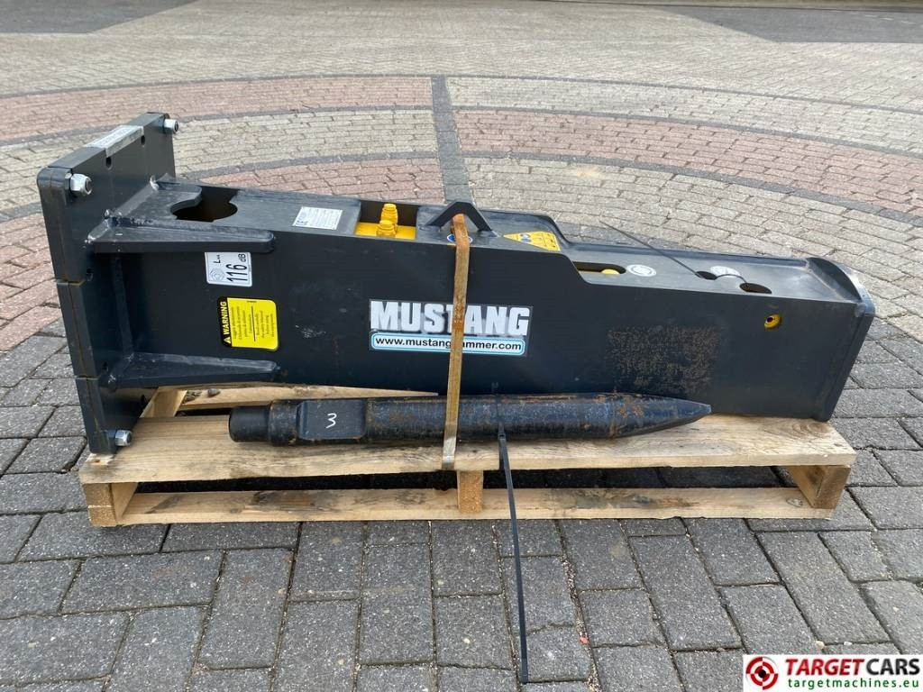 Mustang HM702 Hydraulic Excavator Breaker Hammer 6~13T NEW - Hidraulikus törőfej - Építőipari gépek: 1 kép. Mustang HM702 Hydraulic Excavator Breaker Hammer 6~13T NEW - Hidraulikus törőfej - Építőipari gépek: 1 kép.