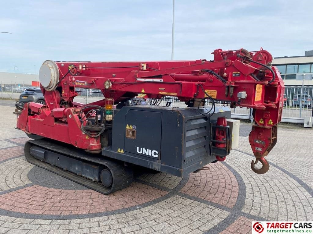 Unic URW706-2 CDMER Tracked Crane Bi-Fuel 1950cm - Mini daru: 2 kép. Unic URW706-2 CDMER Tracked Crane Bi-Fuel 1950cm - Mini daru: 2 kép.