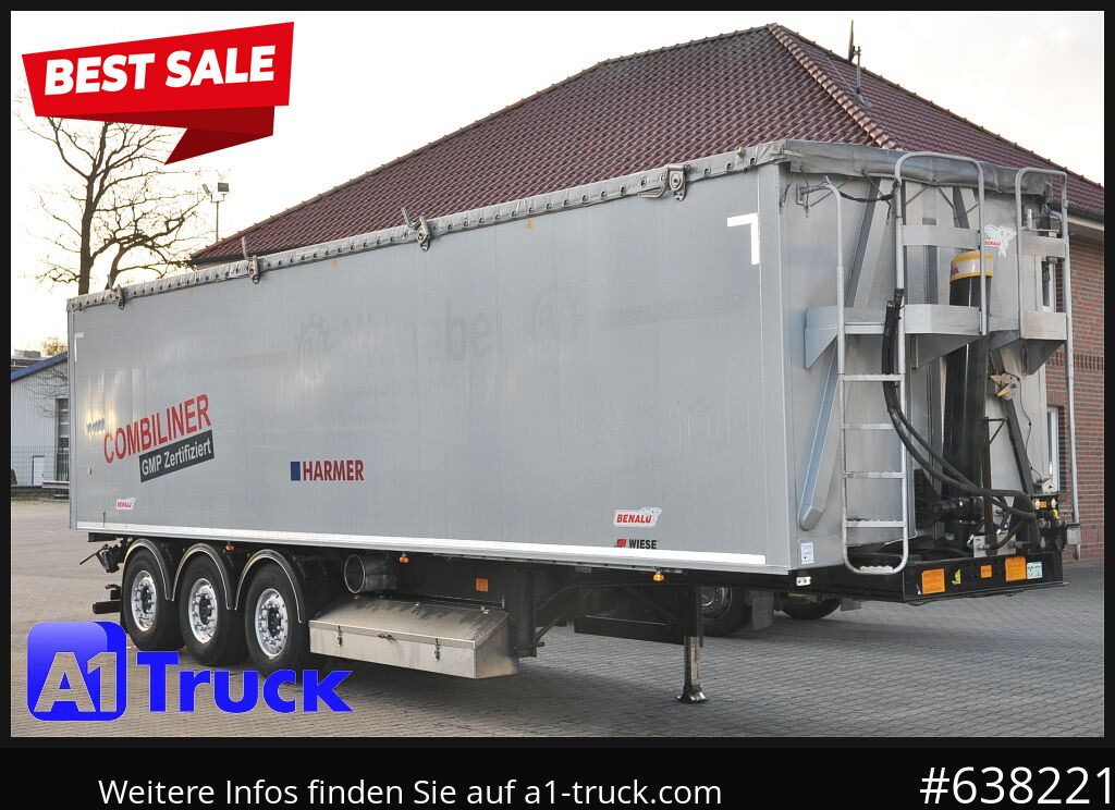BENALU Kombiliner Gülle Tank + Kipper fest34m³ flüssig 26m³, Tüv neu, - Tartályos félpótkocsi: 1 kép. BENALU Kombiliner Gülle Tank + Kipper fest34m³ flüssig 26m³, Tüv neu, - Tartályos félpótkocsi: 1 kép.