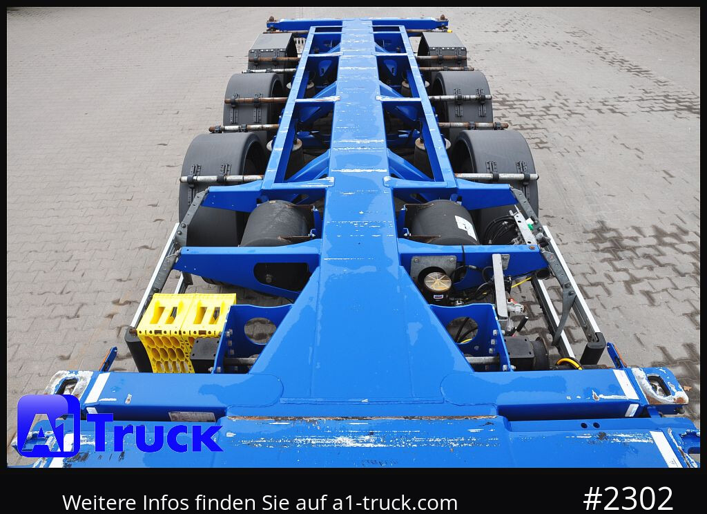 D-TEC VCC-05, CombitrailerTeiler chassi, Lift - Félpótkocsi cserefelépítményes: 4 kép. D-TEC VCC-05, CombitrailerTeiler chassi, Lift - Félpótkocsi cserefelépítményes: 4 kép.