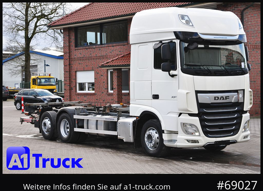 DAF XF 480 FAN Intarder LBW 2t. Lenkachse Steering - Cserefelépítményes teherautó: 1 kép. DAF XF 480 FAN Intarder LBW 2t. Lenkachse Steering - Cserefelépítményes teherautó: 1 kép.