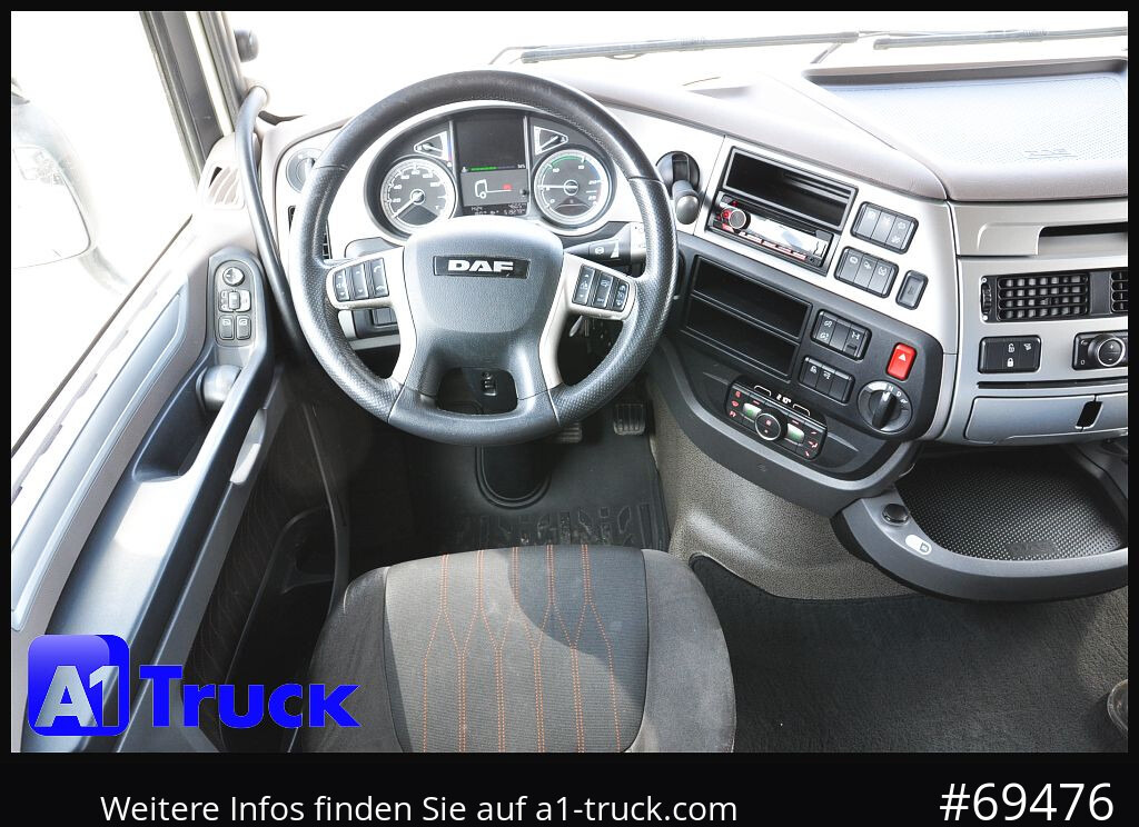 DAF XF 480 FAN Intarder, Lenkachse, - Cserefelépítményes teherautó: 5 kép. DAF XF 480 FAN Intarder, Lenkachse, - Cserefelépítményes teherautó: 5 kép.