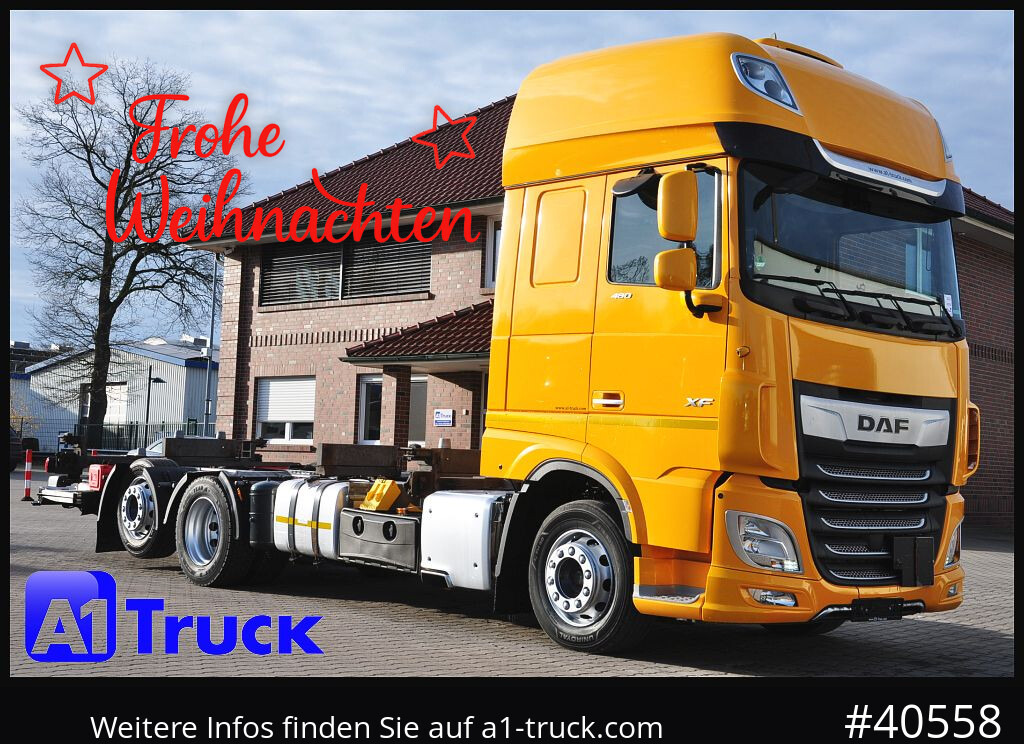 DAF XF 480, MultiBDF, 7,45, Standklima, LBW, - Cserefelépítményes teherautó: 1 kép. DAF XF 480, MultiBDF, 7,45, Standklima, LBW, - Cserefelépítményes teherautó: 1 kép.