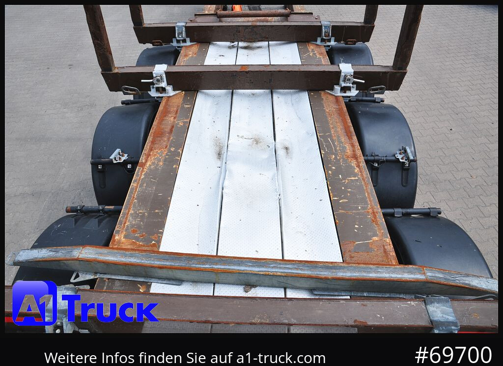 DOLL H3L-14XL Holz Tele, Lenkachse 275 tkm. - Rönkszállító félpótkocsi: 4 kép. DOLL H3L-14XL Holz Tele, Lenkachse 275 tkm. - Rönkszállító félpótkocsi: 4 kép.