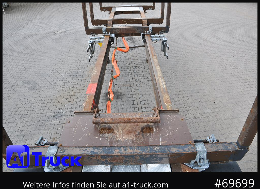 DOLL H3L-14XL Holz Tele, Lenkachse 275 tkm. - Rönkszállító félpótkocsi: 2 kép. DOLL H3L-14XL Holz Tele, Lenkachse 275 tkm. - Rönkszállító félpótkocsi: 2 kép.