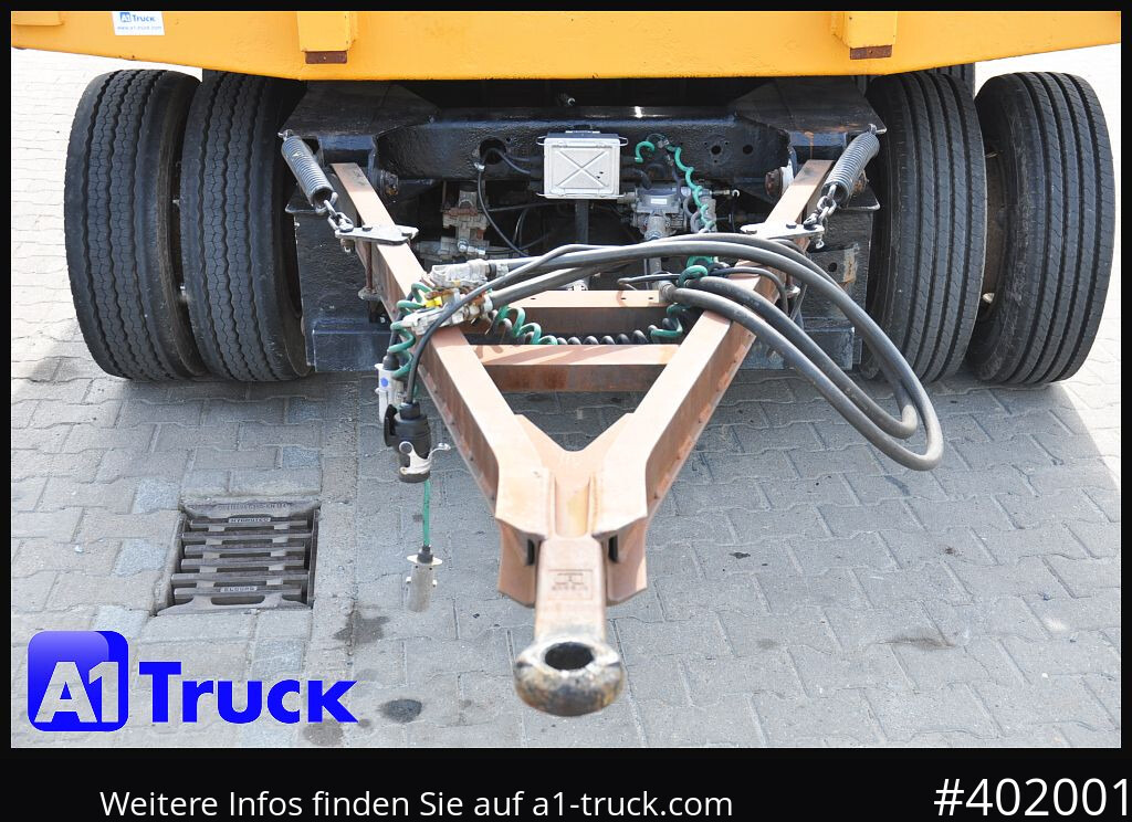 GOLDHOFER 6achs Plattform, Ballast, 60to., Schwerlast, - Platós pótkocsi: 3 kép. GOLDHOFER 6achs Plattform, Ballast, 60to., Schwerlast, - Platós pótkocsi: 3 kép.