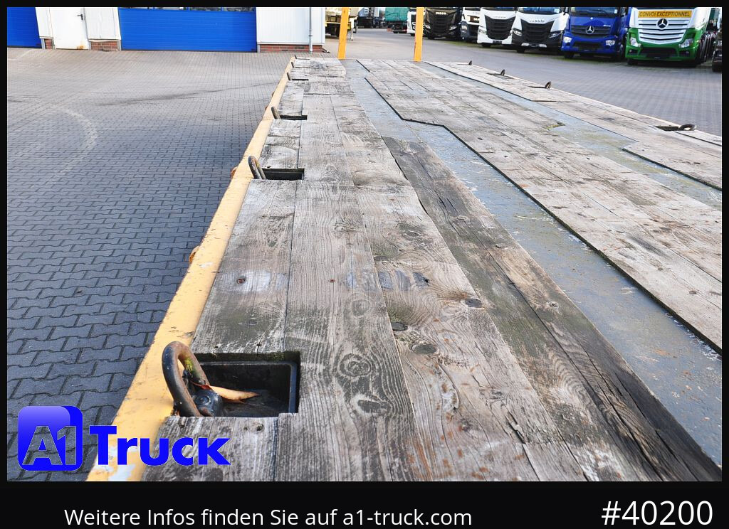 GOLDHOFER 6achs Plattform, Ballast, 60to., Schwerlast, - Pótkocsi mélybölcsős: 2 kép. GOLDHOFER 6achs Plattform, Ballast, 60to., Schwerlast, - Pótkocsi mélybölcsős: 2 kép.