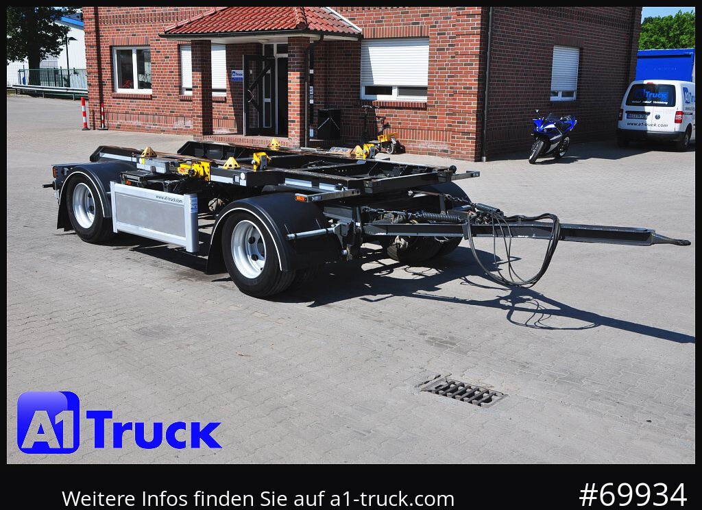 HUEFFERMANN HMA HTM 1812 ZB, Absetz, City,Safety-Fix - Multiliftes/ Konténerszállító pótkocsi: 1 kép. HUEFFERMANN HMA HTM 1812 ZB, Absetz, City,Safety-Fix - Multiliftes/ Konténerszállító pótkocsi: 1 kép.