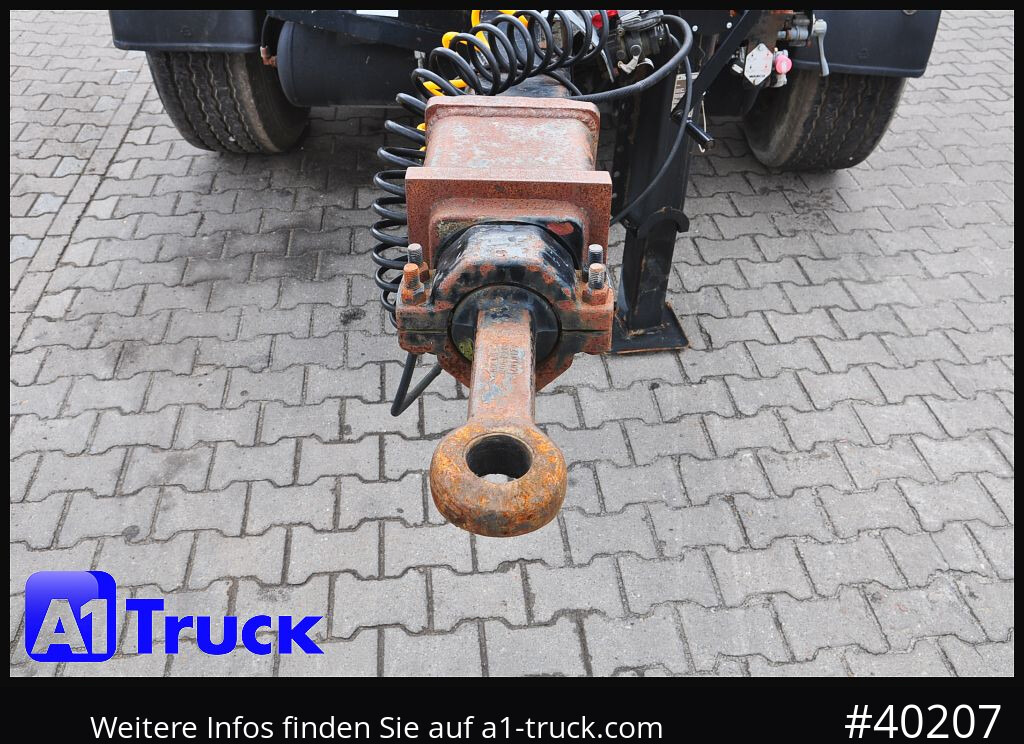 HUEFFERMANN HTA1800, Ballast, BPW Achsen, Luft - Platós pótkocsi: 2 kép. HUEFFERMANN HTA1800, Ballast, BPW Achsen, Luft - Platós pótkocsi: 2 kép.