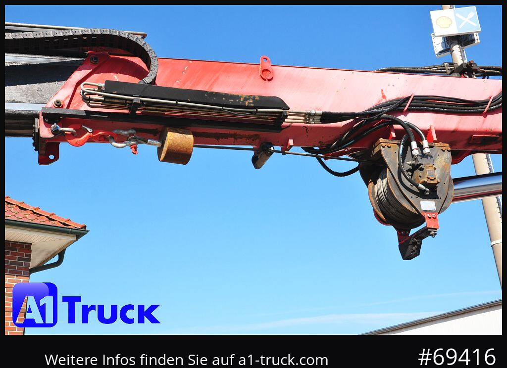 IVECO 420 6x4, HMF3722 Jib Funk Seilwinde, - Darus autó: 2 kép. IVECO 420 6x4, HMF3722 Jib Funk Seilwinde, - Darus autó: 2 kép.