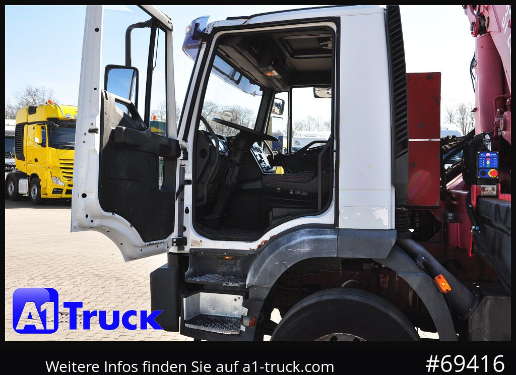 IVECO 420 6x4, HMF3722 Jib Funk Seilwinde, - Darus autó: 5 kép. IVECO 420 6x4, HMF3722 Jib Funk Seilwinde, - Darus autó: 5 kép.