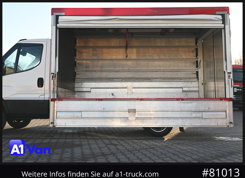 IVECO Daily 35C15 Getränke, ZV, Schwingsitz - Ponyvás kisteherautó: 3 kép. IVECO Daily 35C15 Getränke, ZV, Schwingsitz - Ponyvás kisteherautó: 3 kép.