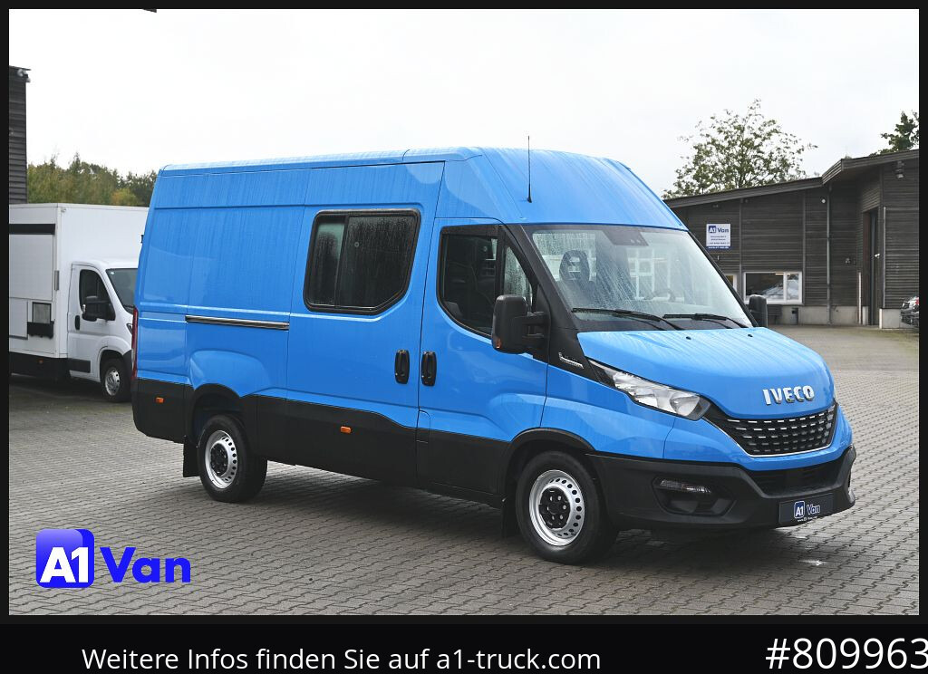 IVECO Daily 35S18 A8V Mixto, Hi-Matic, Klima, AHK - Furgon, Duplakabinos kisteherautó: 1 kép. IVECO Daily 35S18 A8V Mixto, Hi-Matic, Klima, AHK - Furgon, Duplakabinos kisteherautó: 1 kép.