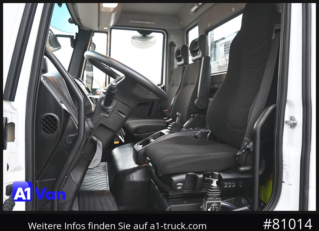 IVECO Eurocargo 80E21 Kipper, Meiller, Klima, 2x AHK - Billenőplatós kisteherautó: 3 kép. IVECO Eurocargo 80E21 Kipper, Meiller, Klima, 2x AHK - Billenőplatós kisteherautó: 3 kép.