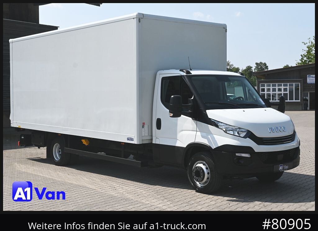 IVECO Iveco Daily 72C18 Koffer, LBW, Automatik, Luftfederung - Dobozos kisteherautó: 1 kép. IVECO Iveco Daily 72C18 Koffer, LBW, Automatik, Luftfederung - Dobozos kisteherautó: 1 kép.
