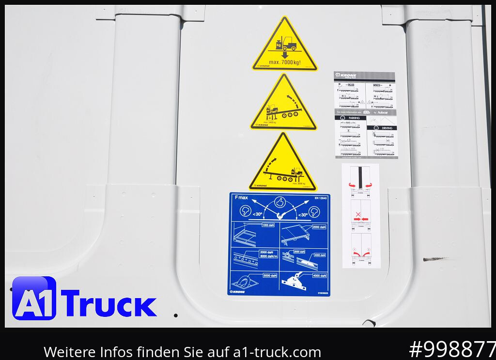 KRONE 5 x SD Tautliner, mit TPMS, NEU, sofort verfügbar, - Ponyvás félpótkocsi: 3 kép. KRONE 5 x SD Tautliner, mit TPMS, NEU, sofort verfügbar, - Ponyvás félpótkocsi: 3 kép.
