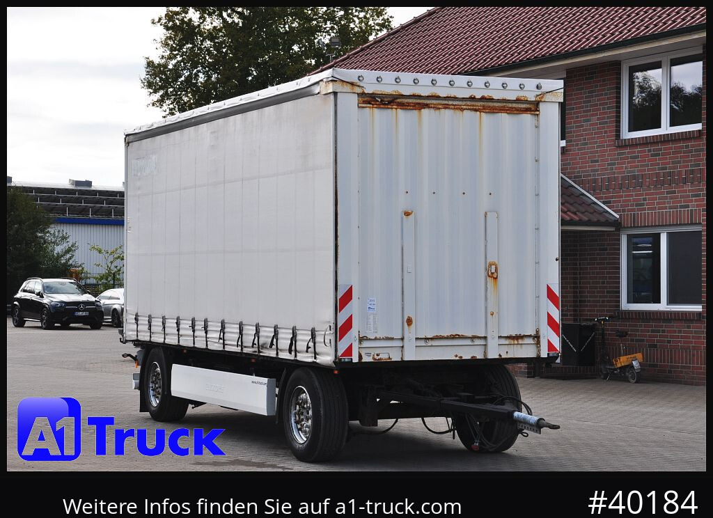 KRONE AZP 18, Festaufbau, TÜV 03-2026 - Ponyvás pótkocsi: 1 kép. KRONE AZP 18, Festaufbau, TÜV 03-2026 - Ponyvás pótkocsi: 1 kép.