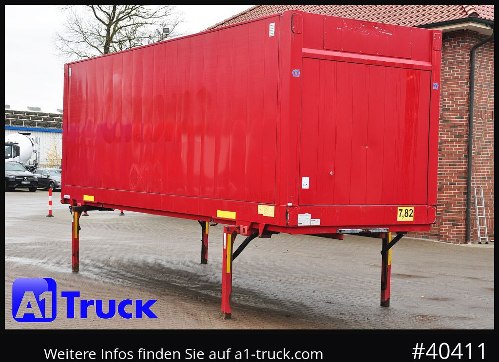 KRONE BDF 7,82 Wechselbrücke, 2680mm Innenhöhe. - Doboz felépitmény: 1 kép. KRONE BDF 7,82 Wechselbrücke, 2680mm Innenhöhe. - Doboz felépitmény: 1 kép.